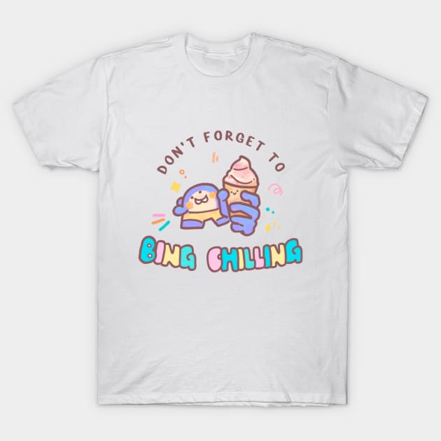 Bing Chilling T-Shirt by KdeeShirts